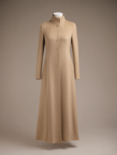 Bej Kaşe Uzun Kaban