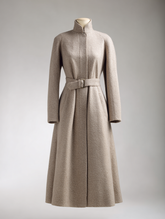 Bej Kaşe Uzun Kaban