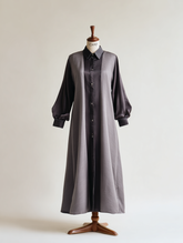 İki Renkli Medine İpeği Ferace